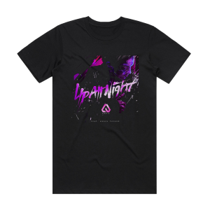 Arty Up All Night Album Cover T-Shirt Black