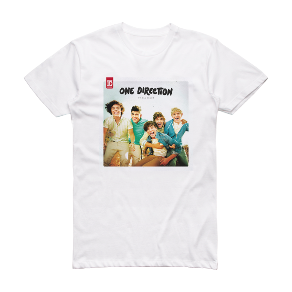 One Direction Up All Night Album Cover T-Shirt White