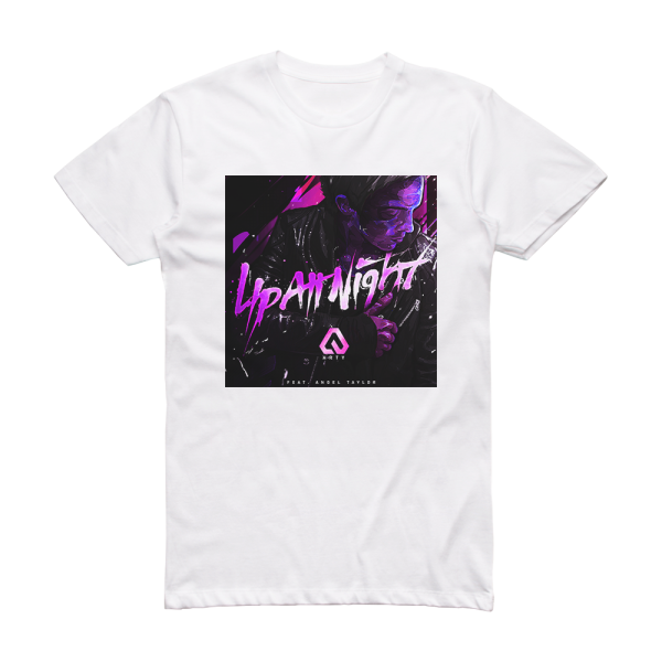 Arty Up All Night Album Cover T-Shirt White