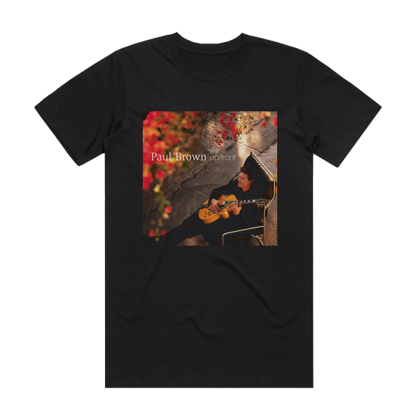 Paul Brown Up Front Album Cover T-Shirt Black