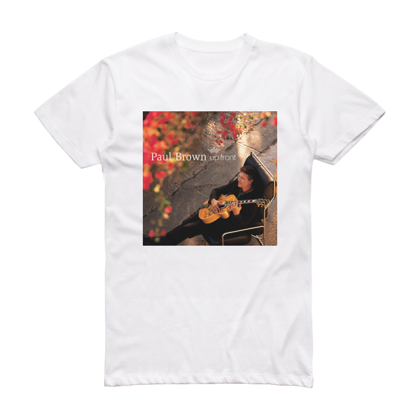 Paul Brown Up Front Album Cover T-Shirt White