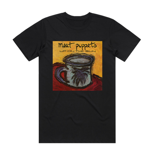 Meat Puppets Up On The Sun Album Cover T-Shirt Black