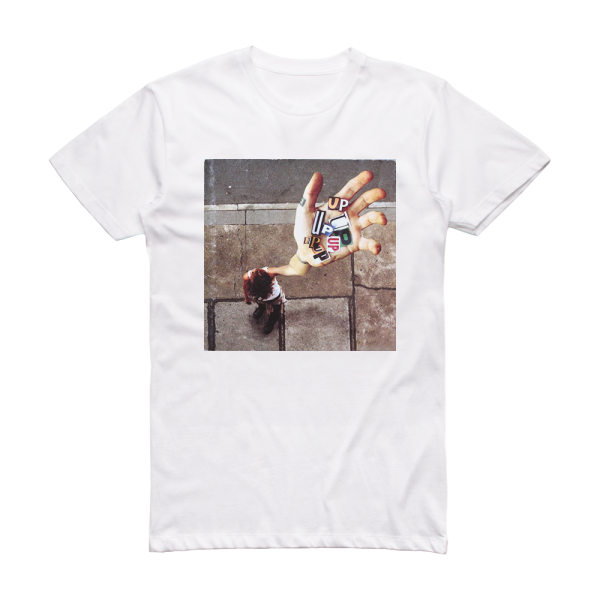 Ani DiFranco Up Up Up Up Up Up Album Cover T-Shirt White