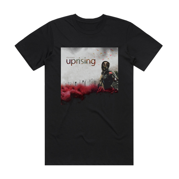 Informants Uprising Album Cover T-Shirt Black