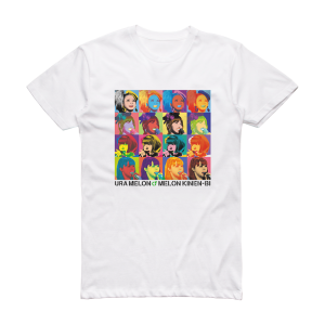 Melon Kinenbi Ura Melon Album Cover T-Shirt White