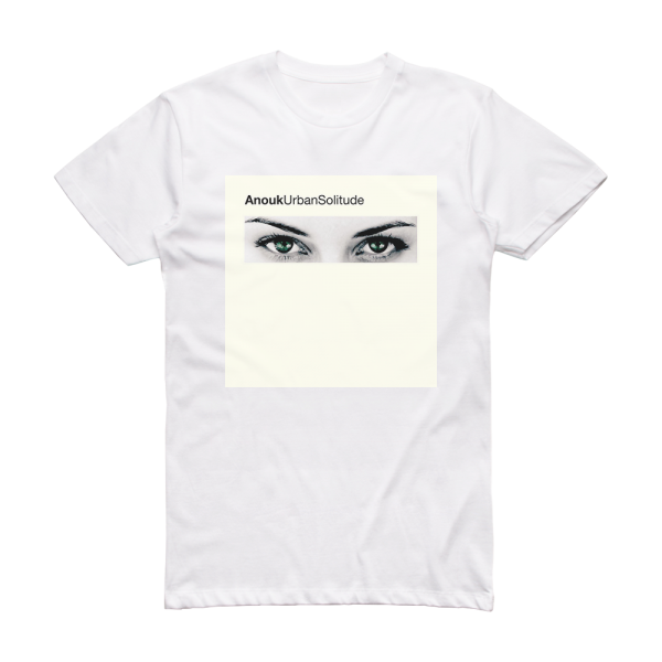 Anouk Urban Solitude Album Cover T-Shirt White