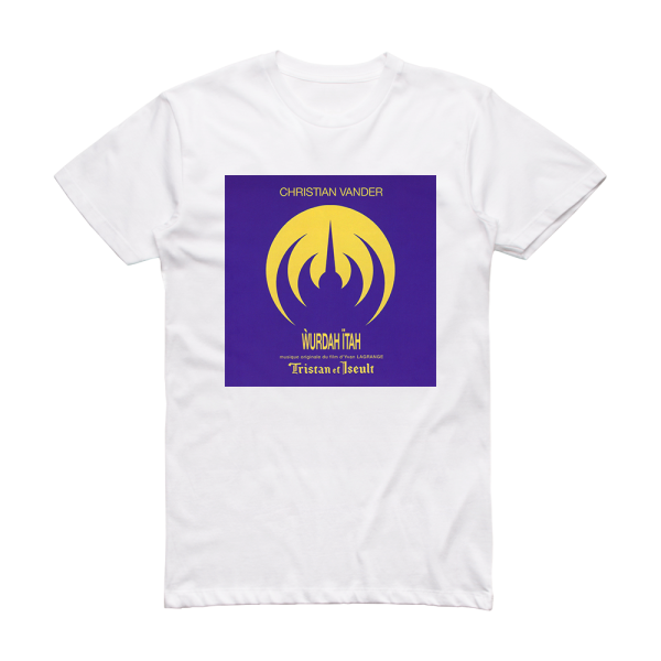 Magma Urdah Tah Album Cover T-Shirt White