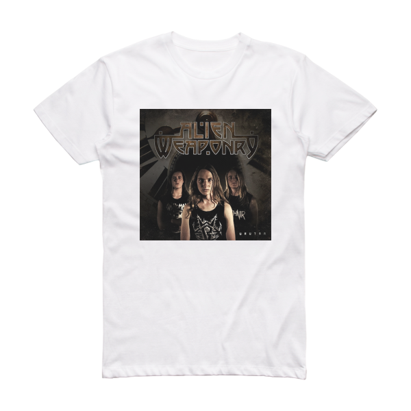 Alien Weaponry Urutaa Album Cover T-Shirt White