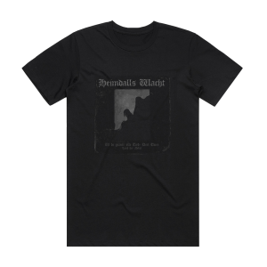 Heimdalls Wacht Ut De Graute Olle Tied Deel Twee Land Der Nebel Album Cover T-Shirt Black