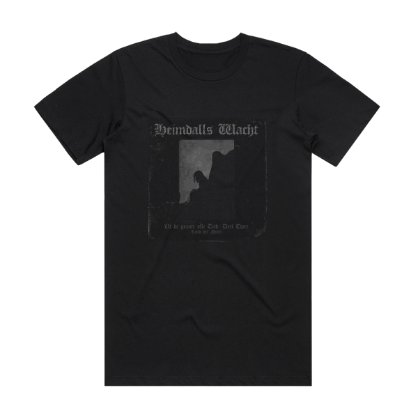Heimdalls Wacht Ut De Graute Olle Tied Deel Twee Land Der Nebel Album Cover T-Shirt Black