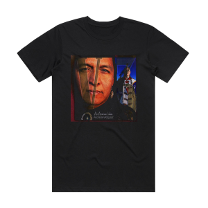 Andrew Vasquez V3  An American Indian Album Cover T-Shirt Black
