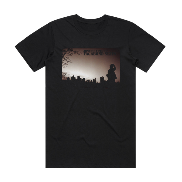 Joseph Arthur Vagabond Skies Album Cover T-Shirt Black