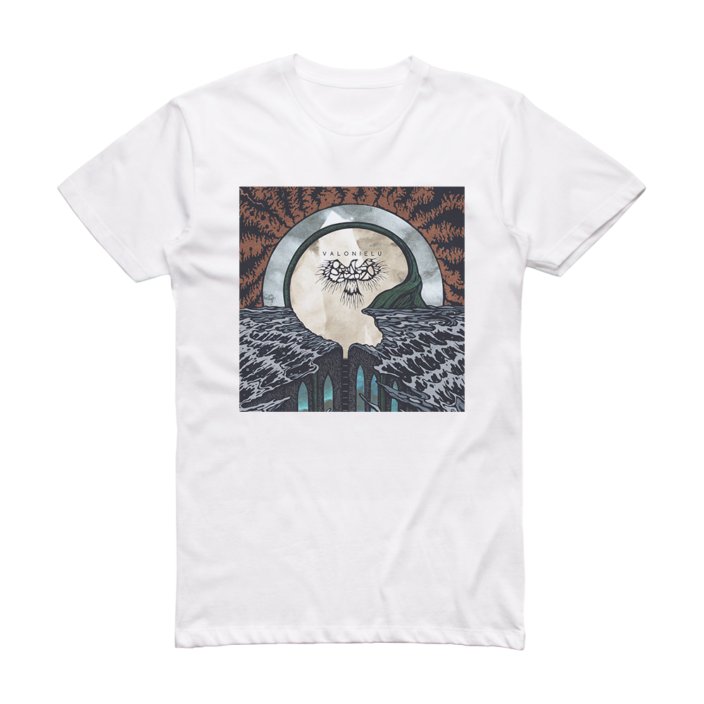 Oranssi Pazuzu Valonielu Album Cover T-Shirt White – ALBUM COVER T-SHIRTS