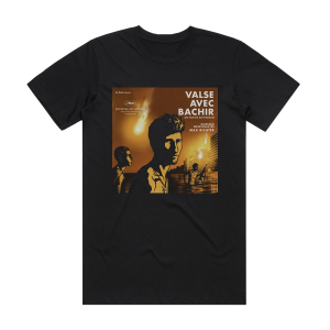 Max Richter Vals Im Bashir Album Cover T-Shirt Black
