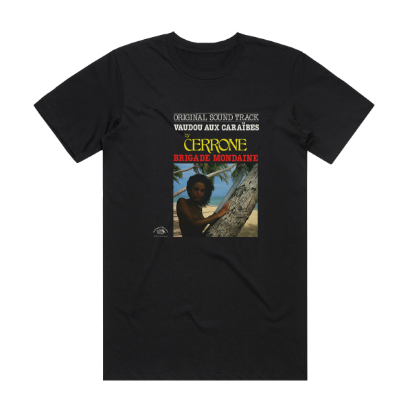 Cerrone Vaudou Aux Carabes Album Cover T-Shirt Black