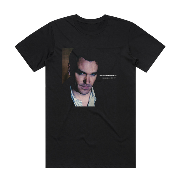 Morrissey Vauxhall And I 1 Album Cover T-Shirt Black