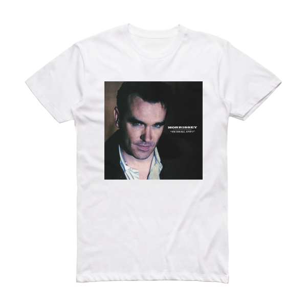 Morrissey Vauxhall And I 1 Album Cover T-Shirt White