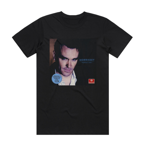 Morrissey Vauxhall And I 2 Album Cover T-Shirt Black