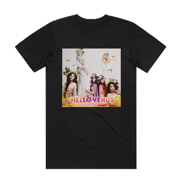 Hello Venus Venus Album Cover T-Shirt Black