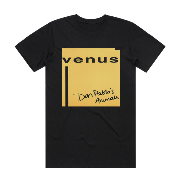 Don Pablos Animals Venus Album Cover T-Shirt Black