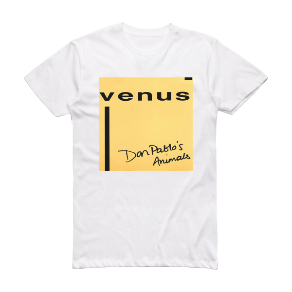 Don Pablos Animals Venus Album Cover T-Shirt White