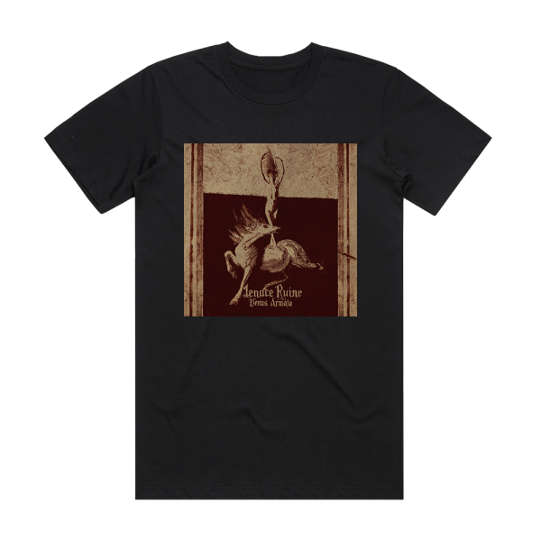 Menace Ruine Venus Armata Album Cover T-Shirt Black