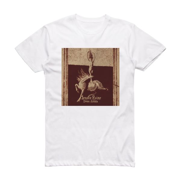 Menace Ruine Venus Armata Album Cover T-Shirt White