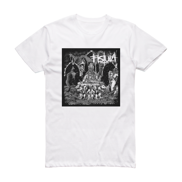 Fistula Vermin Prolificus Album Cover T-Shirt White