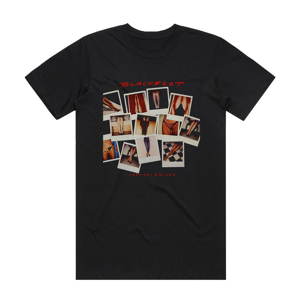 Blackfoot Vertical Smiles Album Cover T-Shirt Black – ALBUM COVER T-SHIRTS