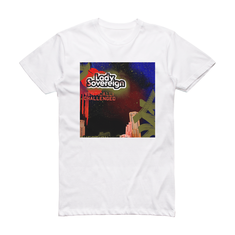 Lady Sovereign Vertically Challenged Album Cover T-Shirt White – ALBUM  COVER T-SHIRTS