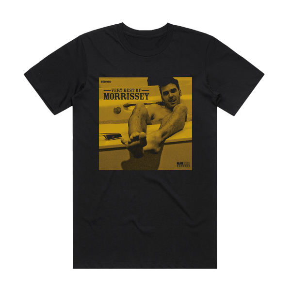 Morrissey Very Best Of Album Cover T-Shirt Black