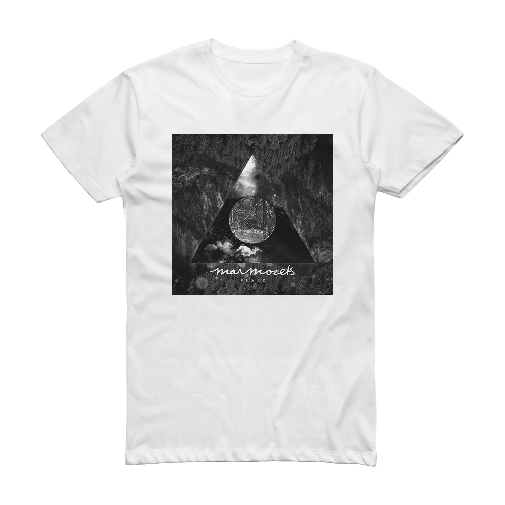 Marmozets Vexed Album Cover T-Shirt White – ALBUM COVER T-SHIRTS