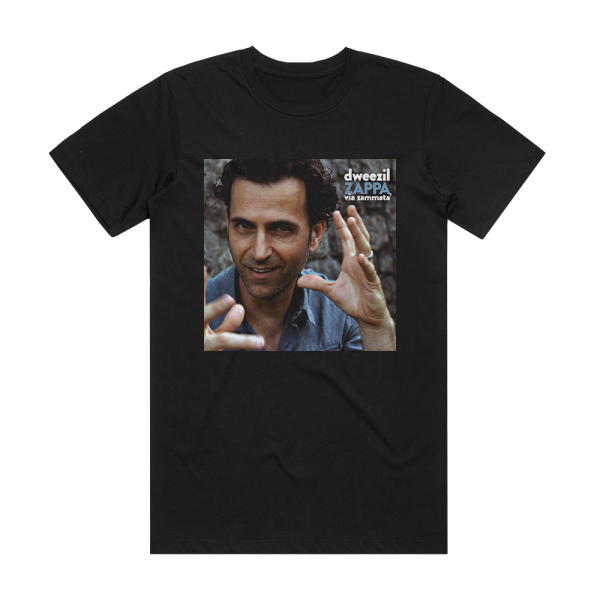 Dweezil Zappa Via Zammata Album Cover T-Shirt Black