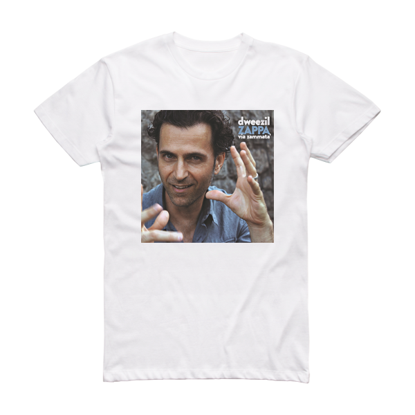 Dweezil Zappa Via Zammata Album Cover T-Shirt White