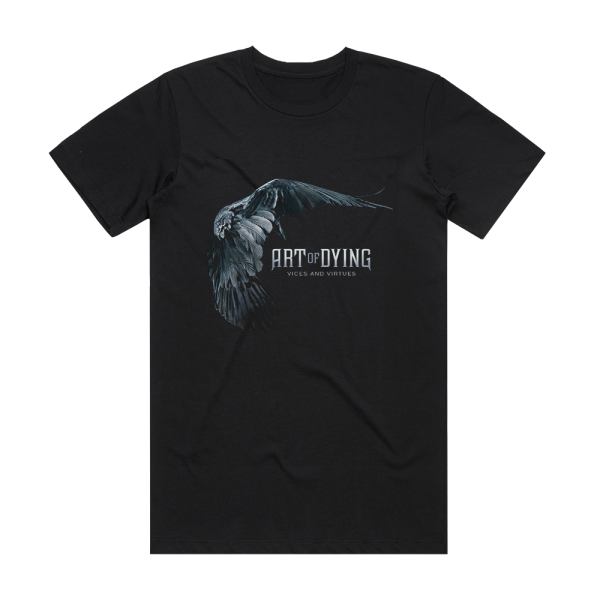 Art of Dying Vices And Virtues Album Cover T-Shirt Black