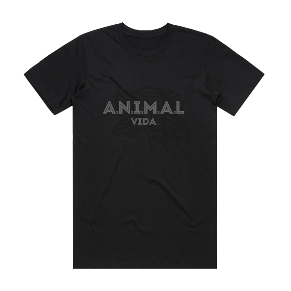 ANIMAL Vida Album Cover T-Shirt Black