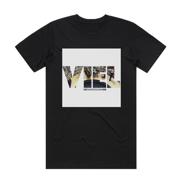 Die Fantastischen Vier Viel Album Cover T-Shirt Black