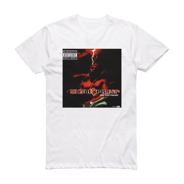 Killah Priest View From Masada Album Cover T-Shirt White