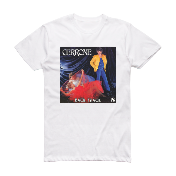 Cerrone Viii Back Track Album Cover T-Shirt White
