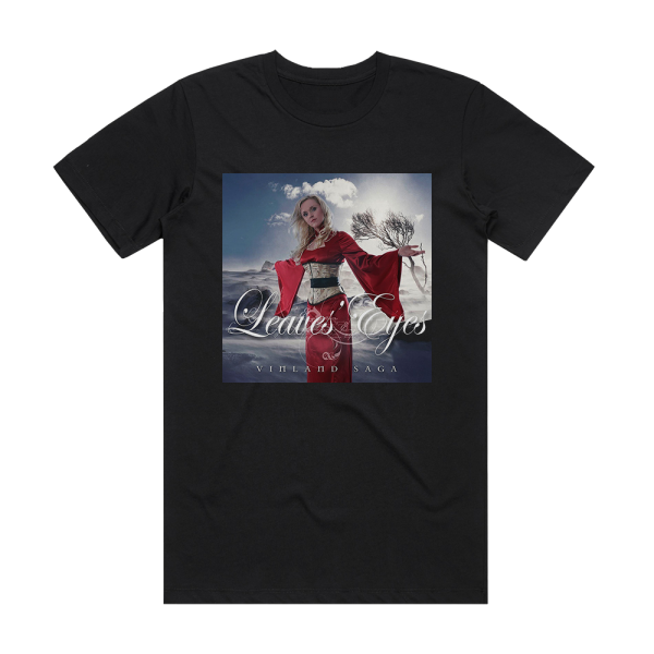 Leaves’ Eyes Vinland Saga Album Cover T-Shirt Black