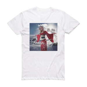 Leaves’ Eyes Vinland Saga Album Cover T-Shirt White