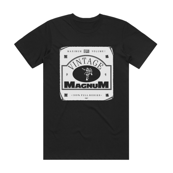 Magnum Vintage Magnum Album Cover T-Shirt Black