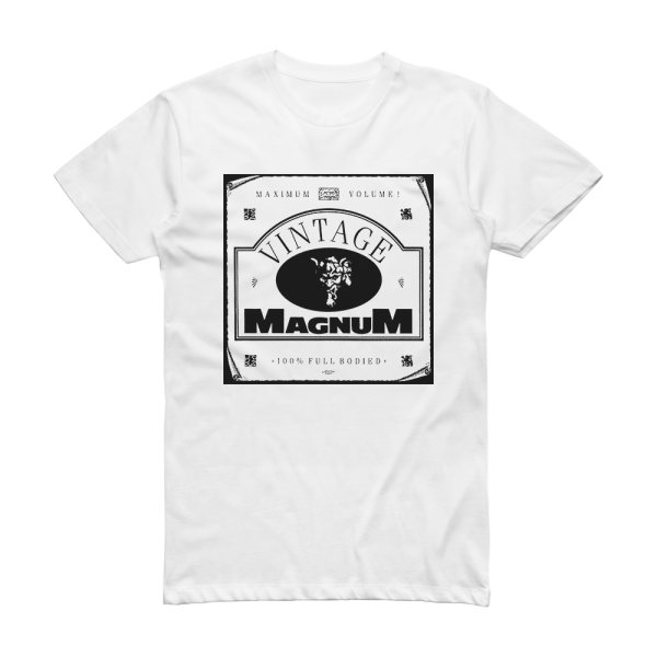 Magnum Vintage Magnum Album Cover T-Shirt White – ALBUM COVER T-SHIRTS