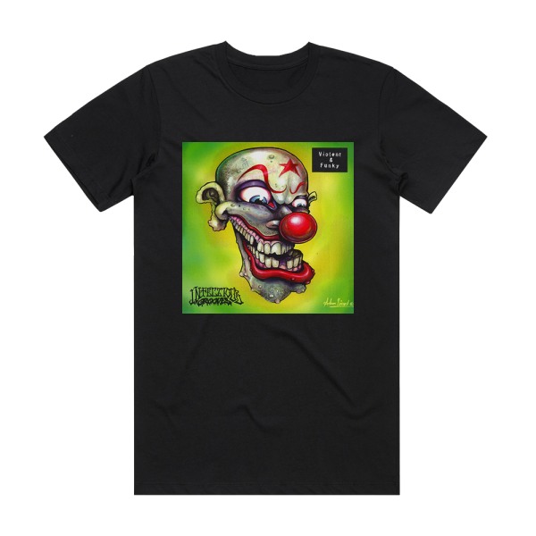 Infectious Grooves Violent Funky Album Cover T-Shirt Black