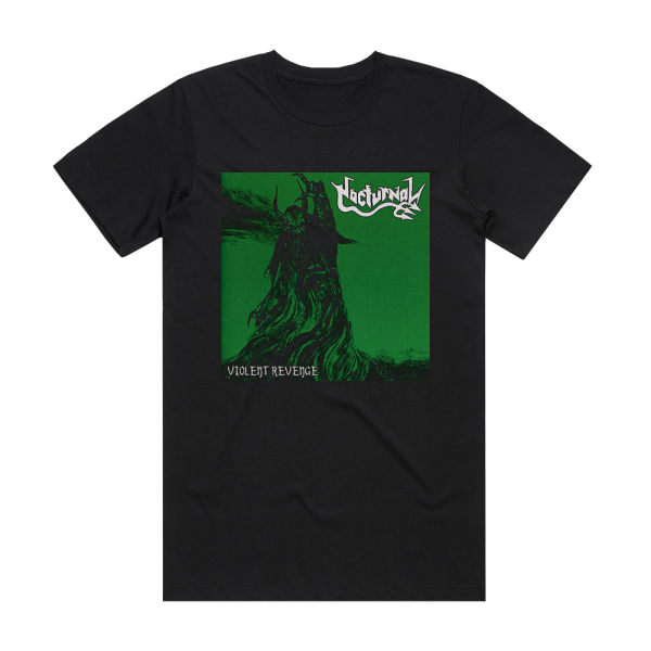 Nocturnal Violent Revenge Album Cover T-Shirt Black