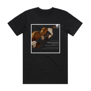 Freiburger Barockorchester Violin Concertos Bwv 1041 1043 Album Cover T-Shirt Black