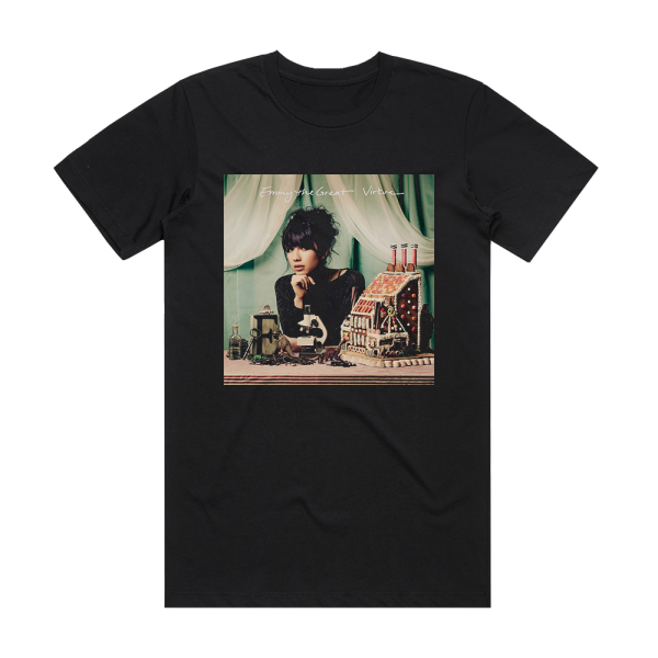 Emmy the Great Virtue Album Cover T-Shirt Black