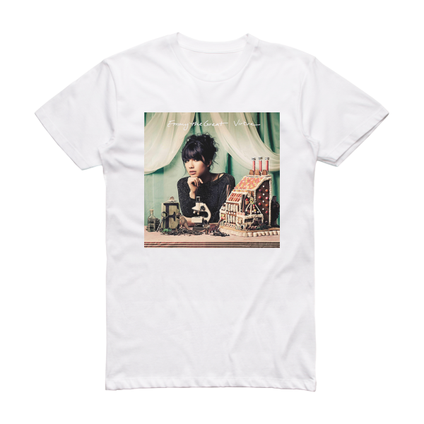 Emmy the Great Virtue Album Cover T-Shirt White