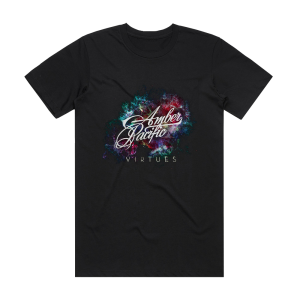 Amber Pacific Virtues Album Cover T-Shirt Black