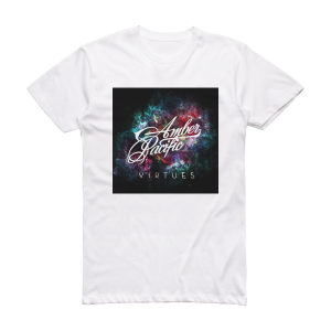 Amber Pacific Virtues Album Cover T-Shirt White